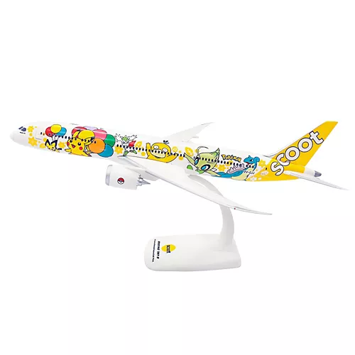 SCOOT - POKÉMON AIR ADVENTURES - PIKACHU JET AIRCRAFT MODEL